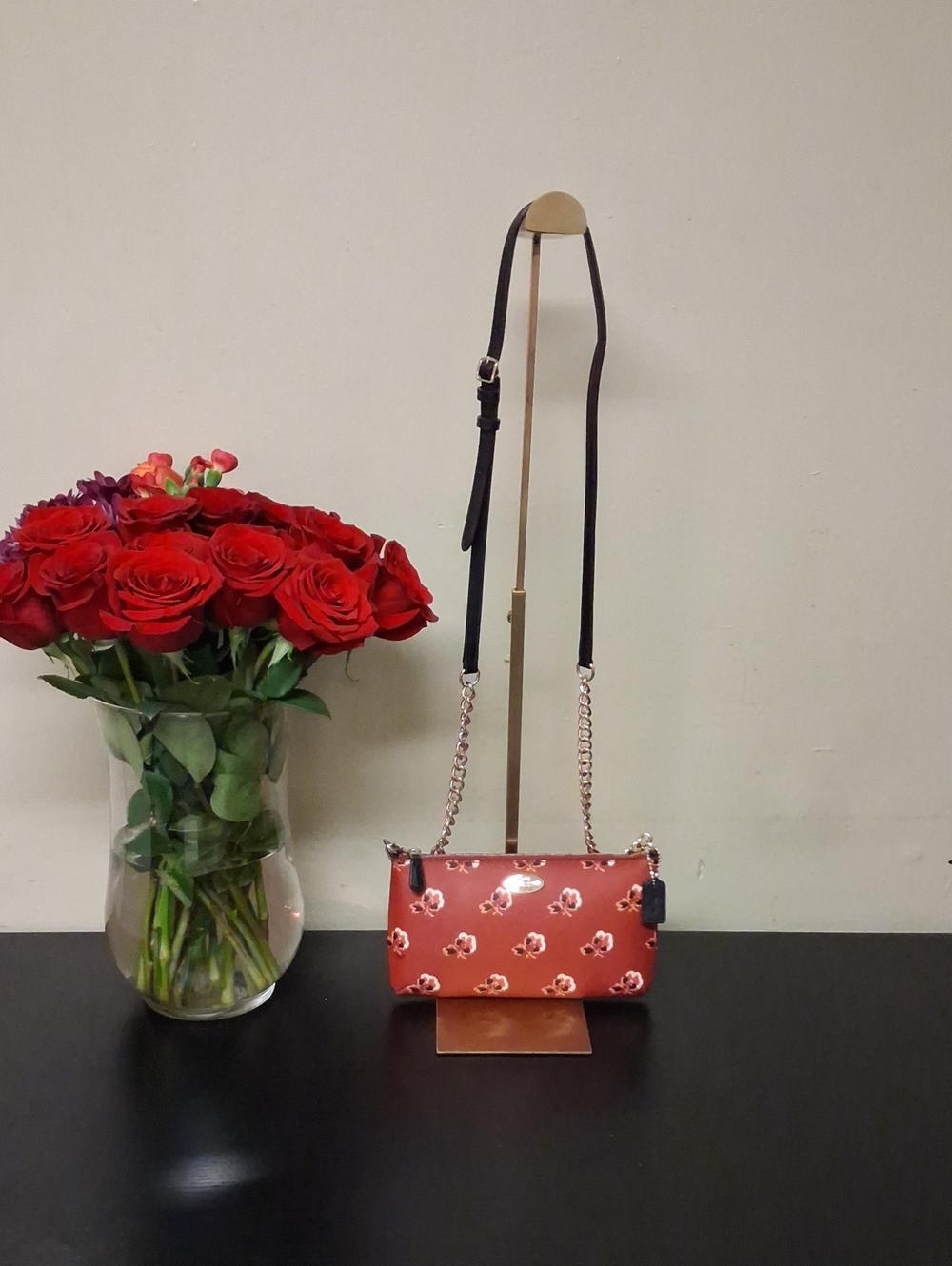 Coach Quinn Floral Bramble Print Crossbody NWOT